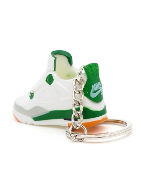 Porte-clé 3D Jordan 4 SB "Pine Green"