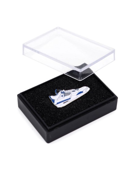 Pins Sneakers Jordan 4 Military Blue