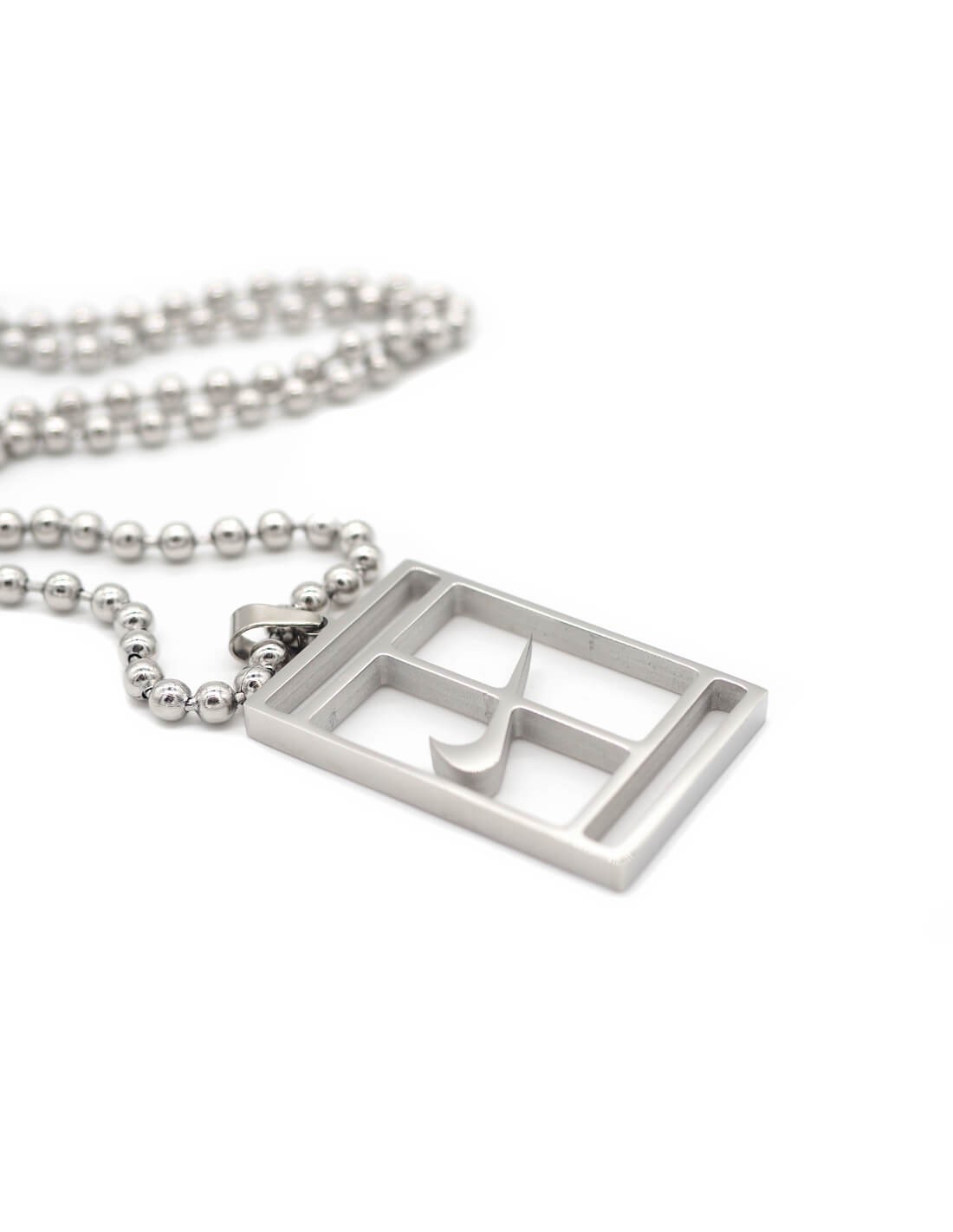 Collier Nike Tennis Court argenté