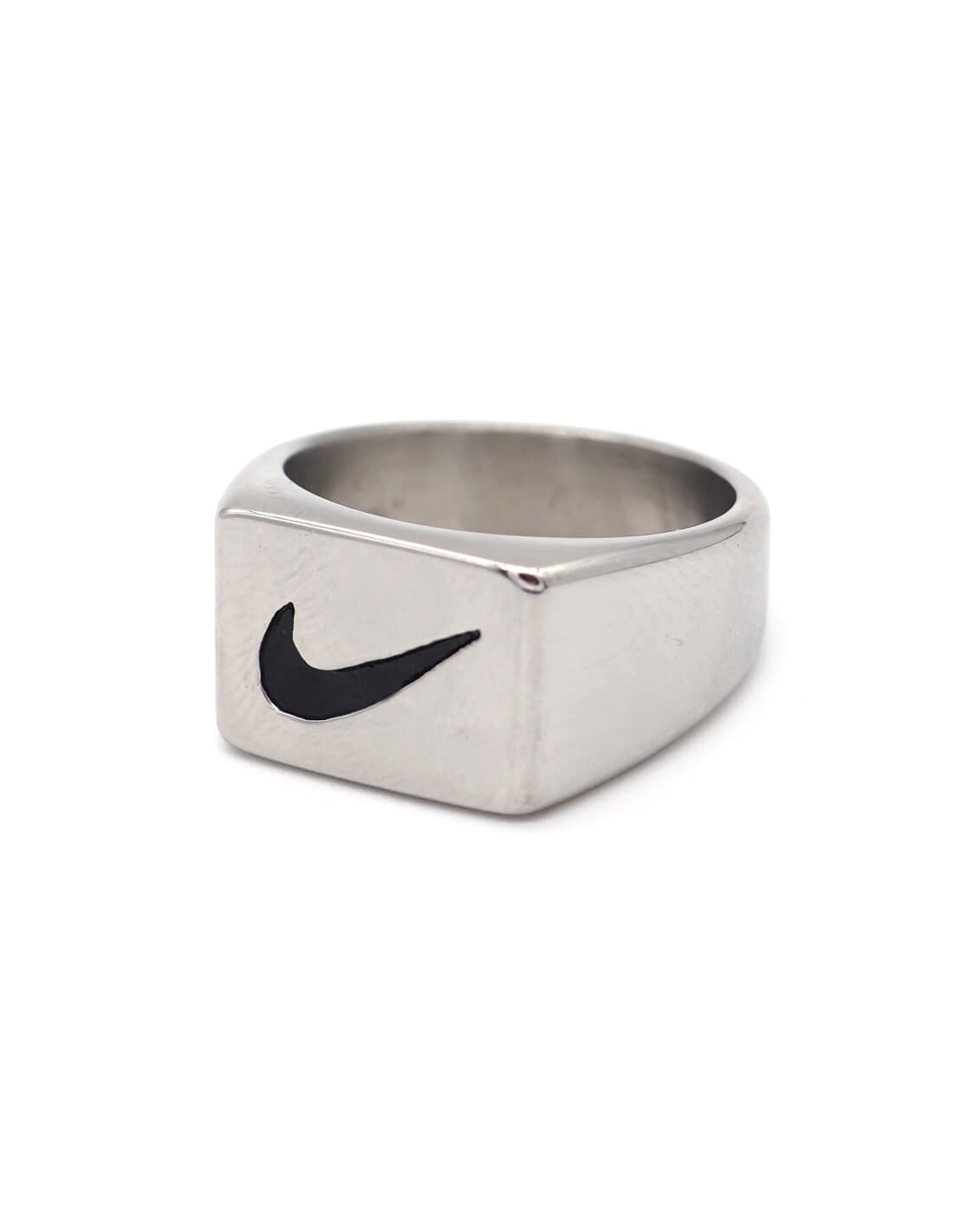 Bague Vintage Swoosh Argentée