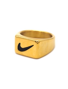 Bague Nike Vintage Swoosh Dorée 2