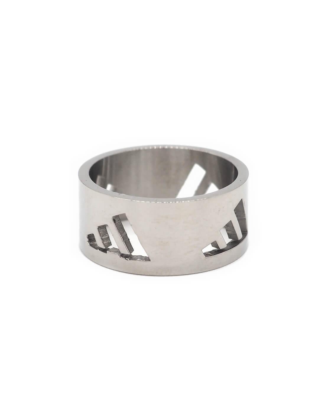 Bague "Trois Bandes" argentée