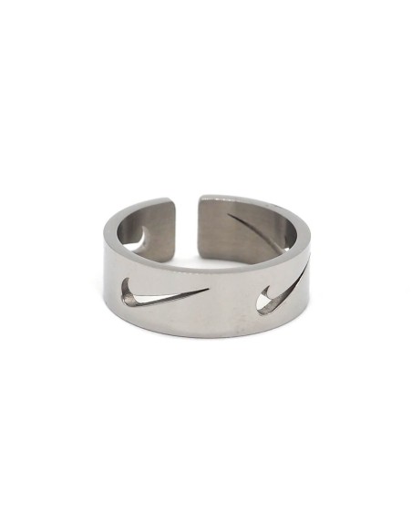 Bague Fendue Nike Multi Swoosh Argentée