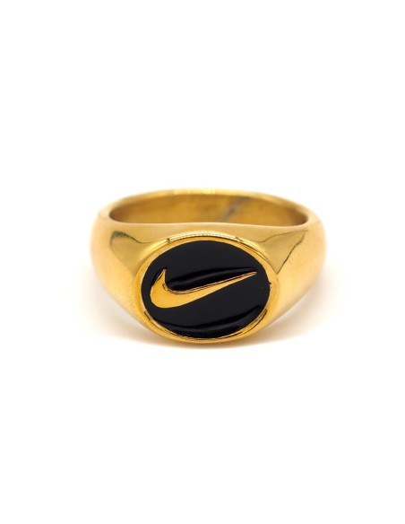 Bague Nike Retro Swoosh dorée