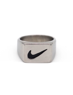 Bague Nike Vintage Swoosh Argentée