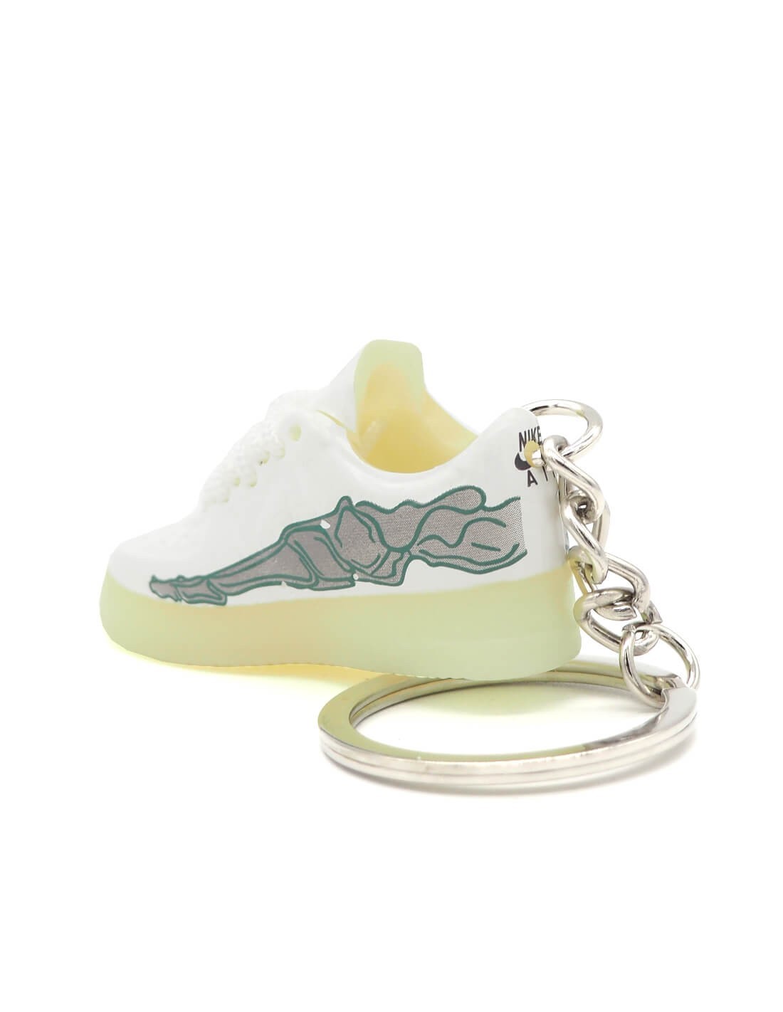 Porte-Clé 3D Air Force 1 "Skeleton" White