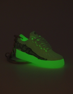 Porte-clé sneakers 3D Air Force 1 "Skeleton" White 2