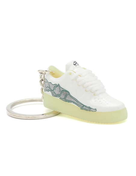 Porte-clé sneakers 3D Air Force 1 "Skeleton" White Porte-clé sneakers 3D Air Force 1 "Skeleton" White