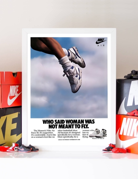 Poster Nike Air Force 3 Vintage