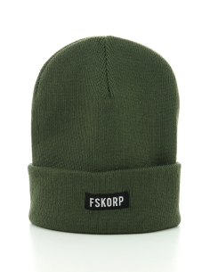 Bonnet vert box logo