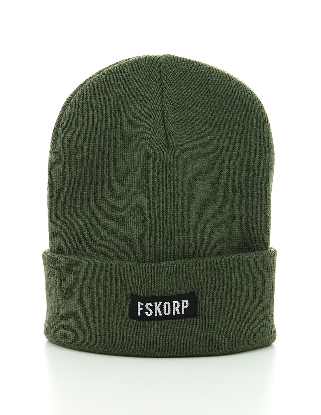 Bonnet vert box logo