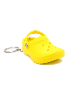 Porte-clé 3D Crocs Jaune