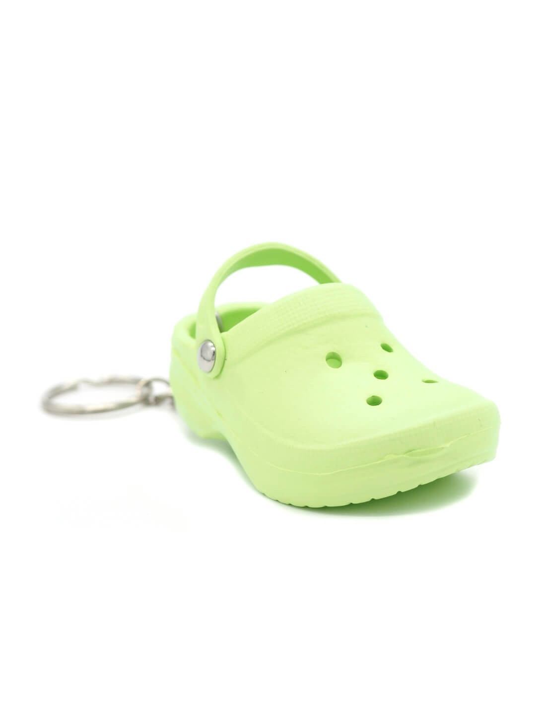 Porte-clé 3D Crocs Vert Pastel