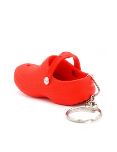 Porte-clé 3D Crocs Rouge 2
