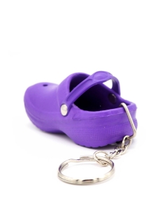 Porte-clé 3D Crocs Violet 2