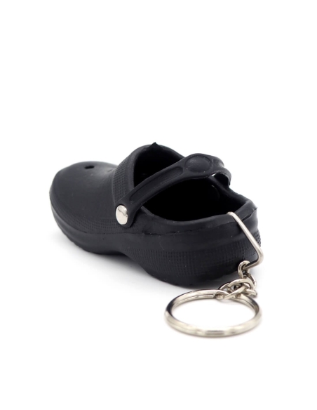 Porte-clé 3D Crocs Noir