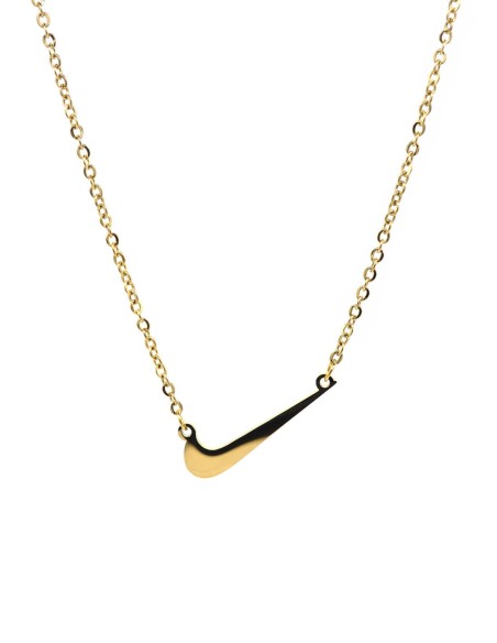 Collier Swoosh Doré
