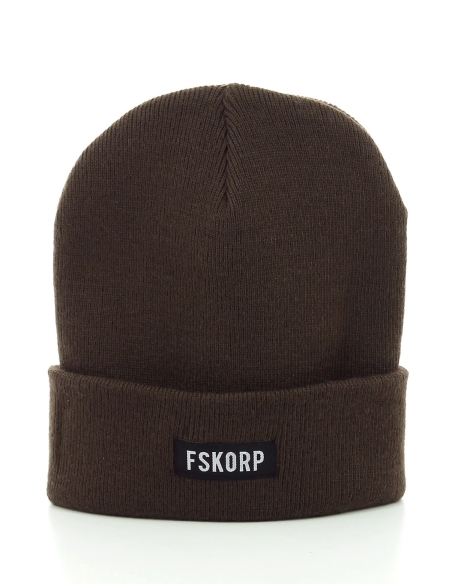 FSKORP BONNET BOX LOGO MARRON