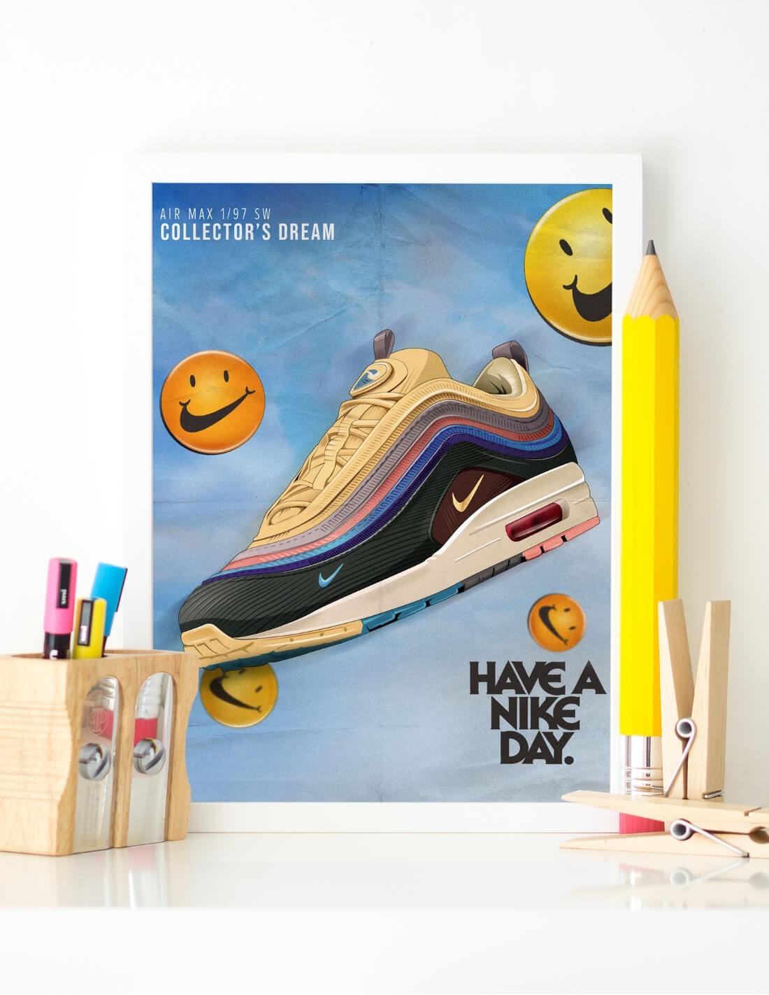 affiche sneakers Sean Wother spoon air max