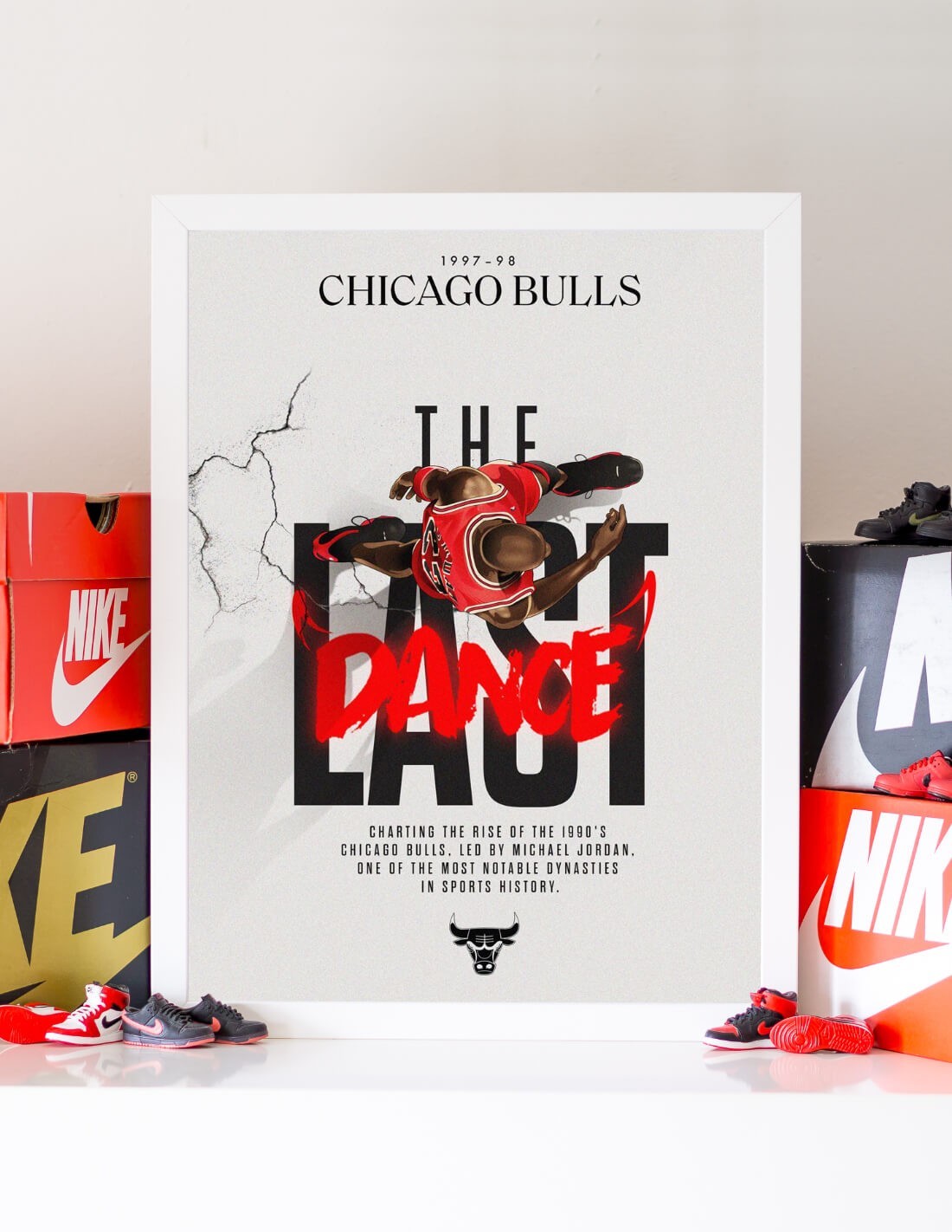 Affiche Jordan The Last Dance