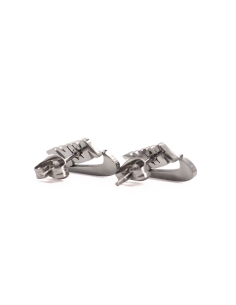 Boucles d'oreilles Nike Logo Argenté 2