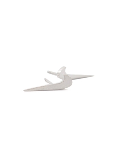 Boucles d'oreilles Swoosh Argenté 2