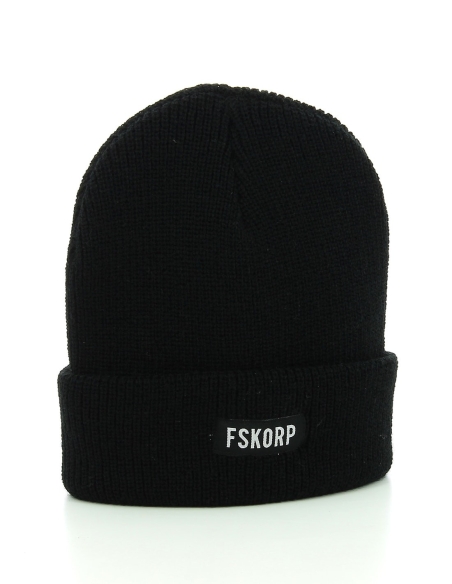 FSKORP BONNET COZY BLACK FSKORP BONNET COZY BLACK