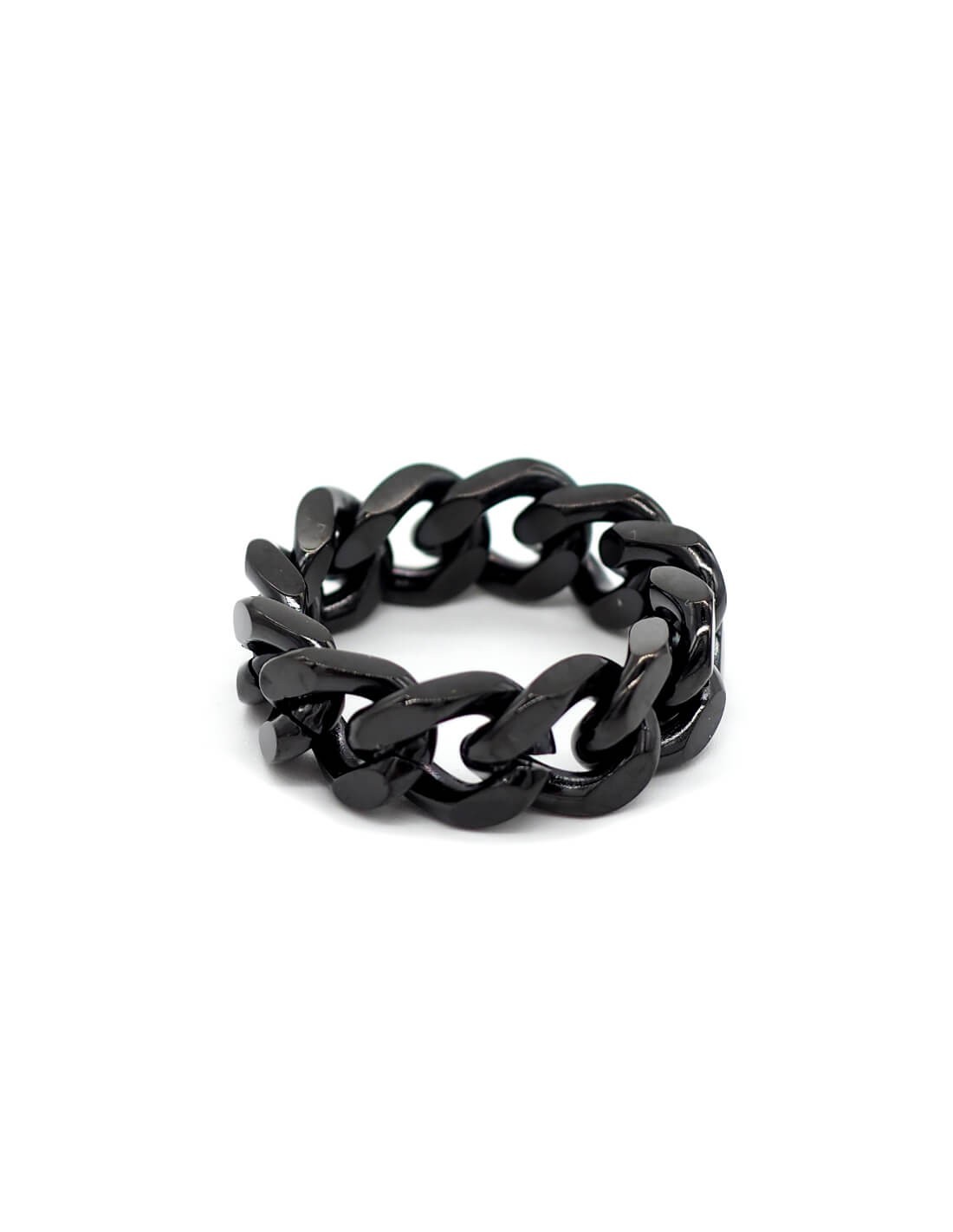 Bague Cubaine noire