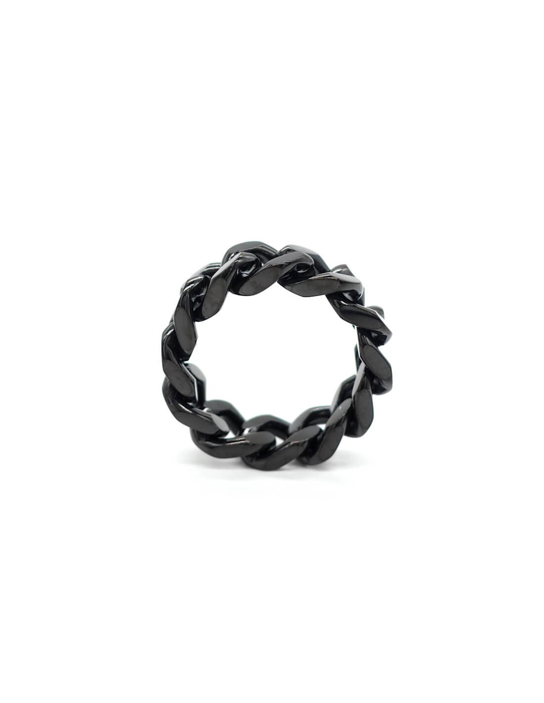Bague Cubaine noire