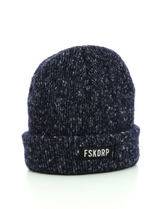 bonnet chiné navy 2