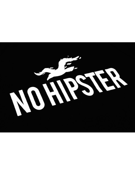 t-shirt no hipster noir