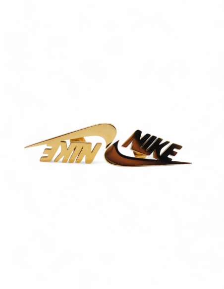 boucles d'oreilles nike logo doré boucles d'oreilles nike logo doré