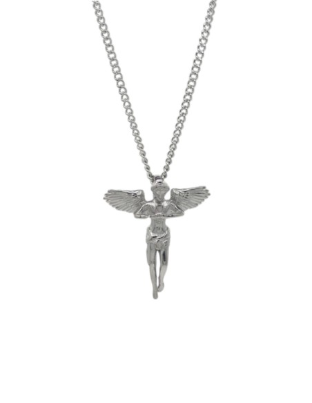 Collier ange Gabriel argenté