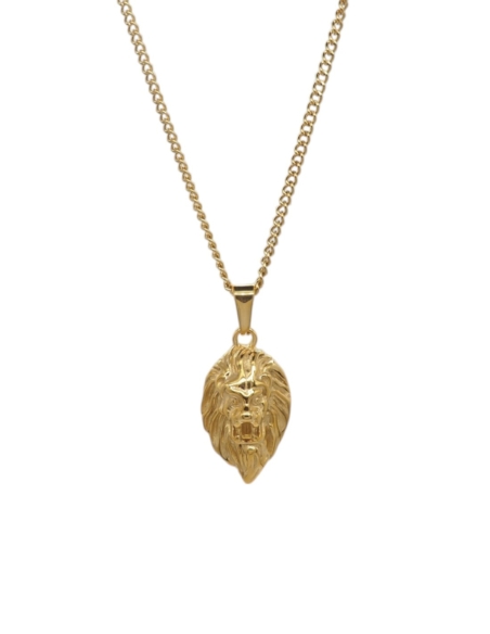 Collier lion doré Collier lion doré