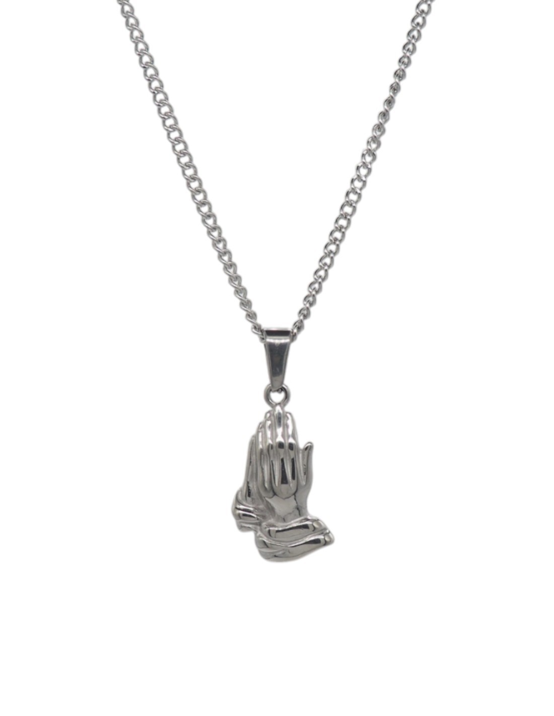 Collier Pray argenté