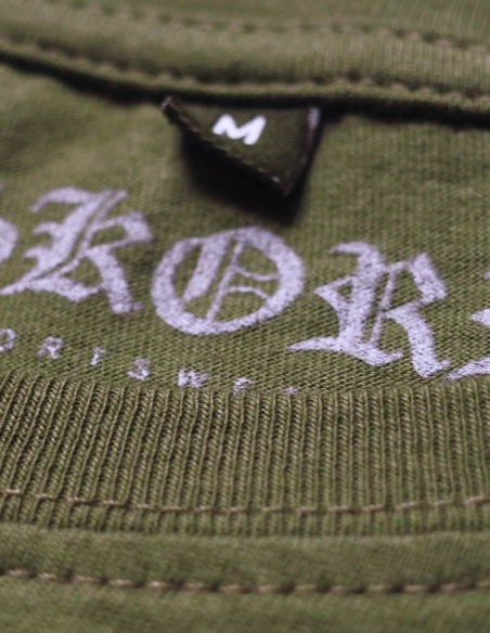 T-SHIRT FSKORP BLACKLETTER KAKI