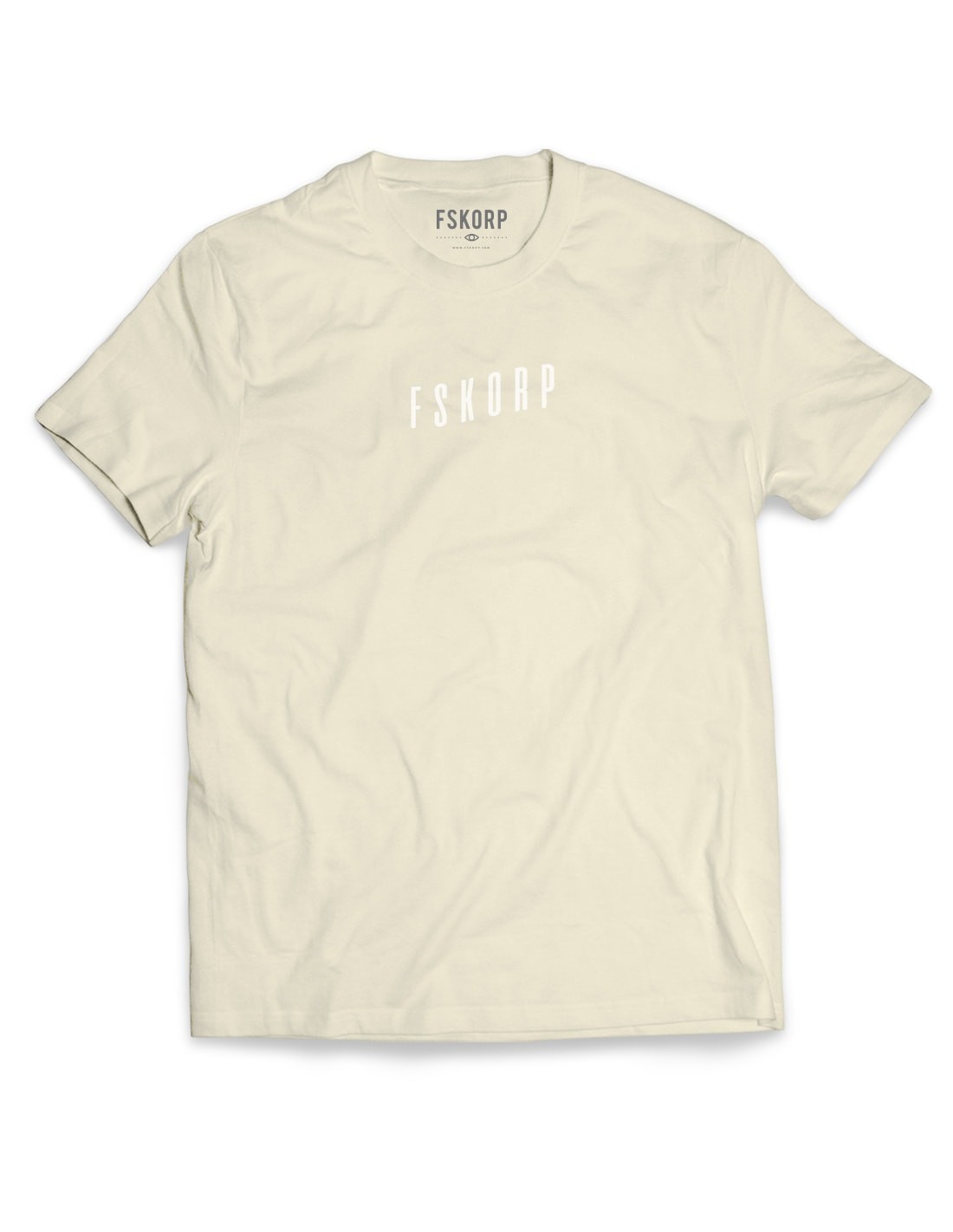T-SHIRT beige homme fskorp