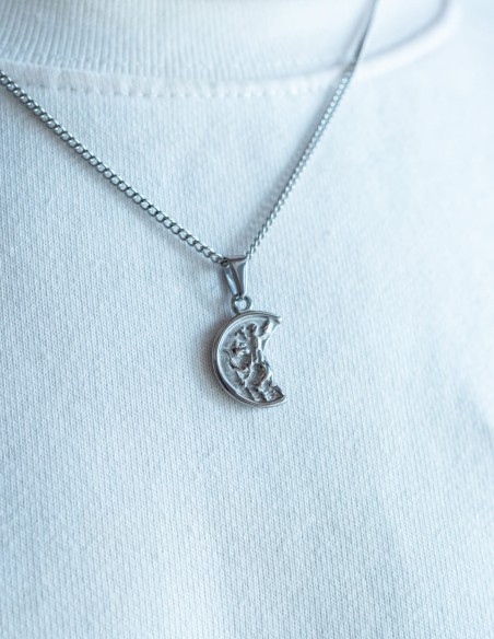 Collier Saint Christophe argenté