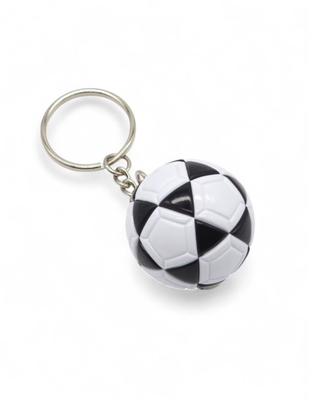 Porte-clé ballon de foot classique