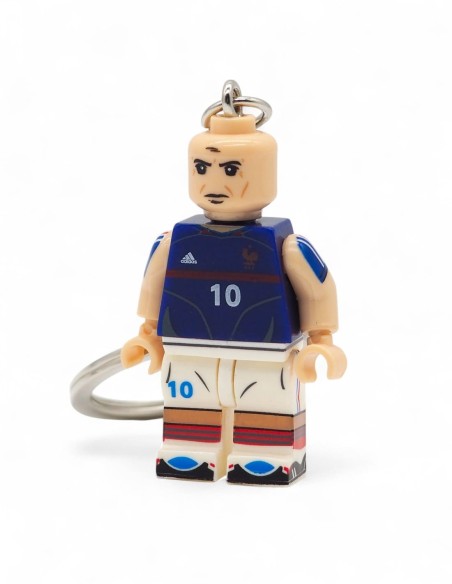porte cle zinedine zidane france