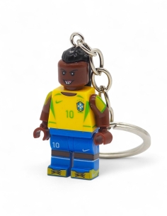 porte cle ronaldinho bresil figurine
