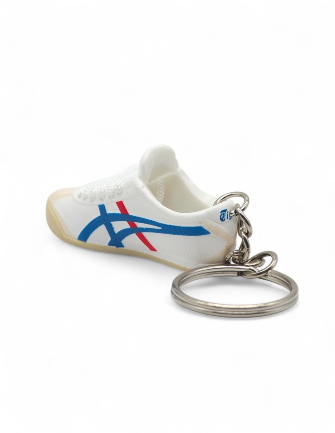 Porte-clé 3D Asics Tiger White Blue