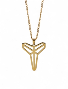 collier kobe bryant black mamba doré 2