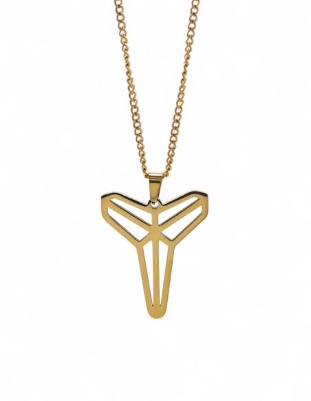 Collier Kobe Bryant "Black Mamba" doré