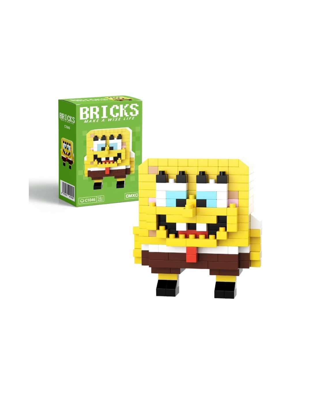 jeu de construction brique bob l'éponge