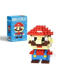 jeu de construction brique mario