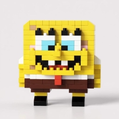 jeu de construction brique bob l'éponge 2