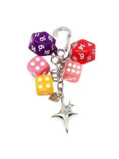 bijou de sac y2k boule de billard dés 2