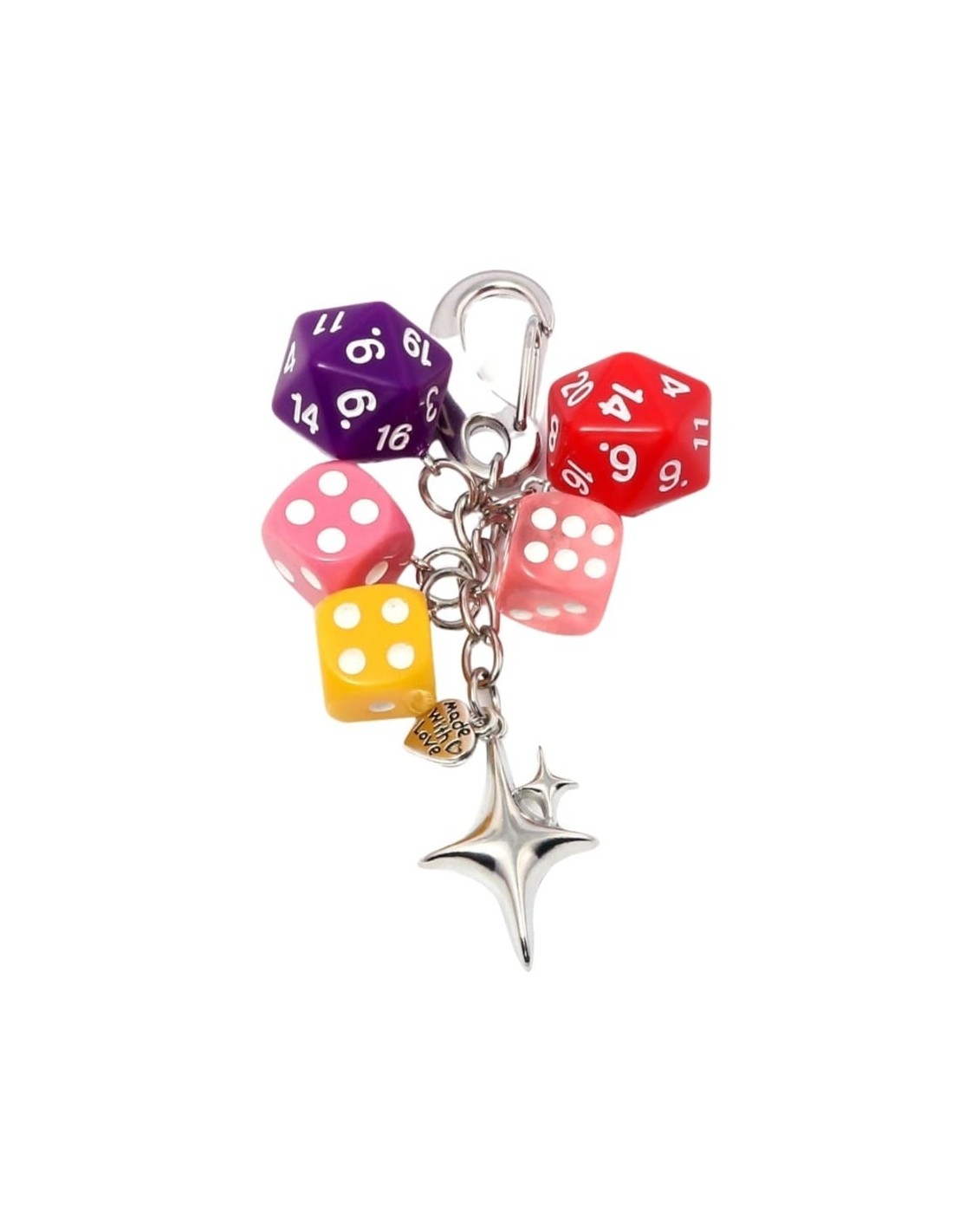 bijou de sac y2k boule de billard dés