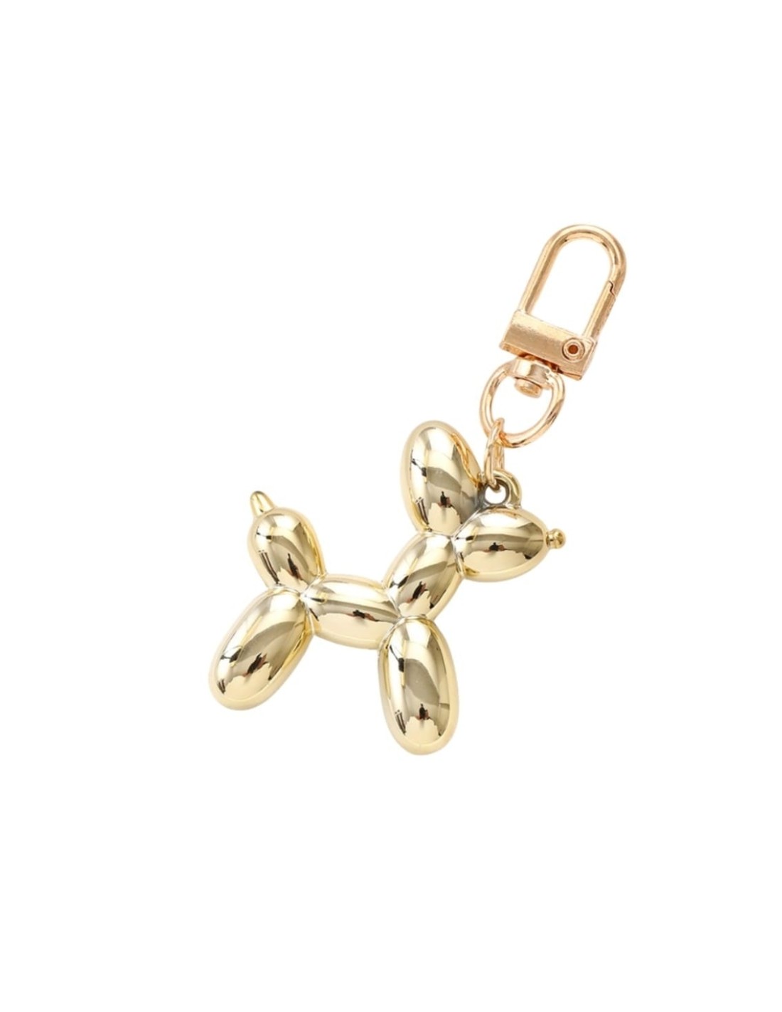 bijou de sac chien en ballon violet